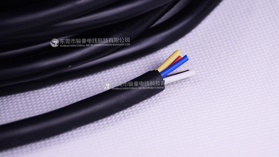 VDE 5*0.75平方玄色硅胶线产品图