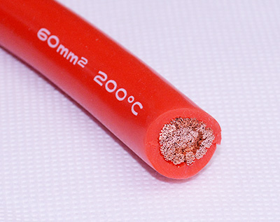 60 Square High Temperature Resitant Silicone Cable Wire 