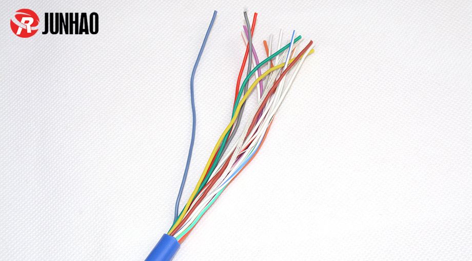 high-temp resistant 16core silicone cable 
