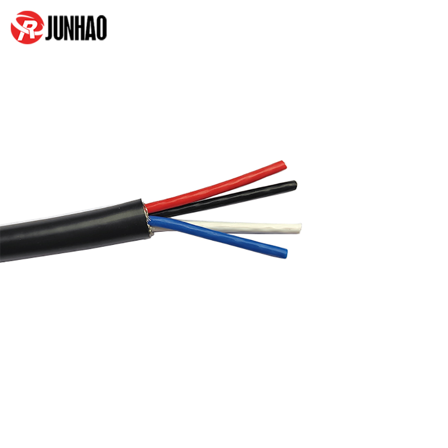 18awg 4 Core PVC Insulation Jacket FEP Coating Silver Plated Copper Wire 2