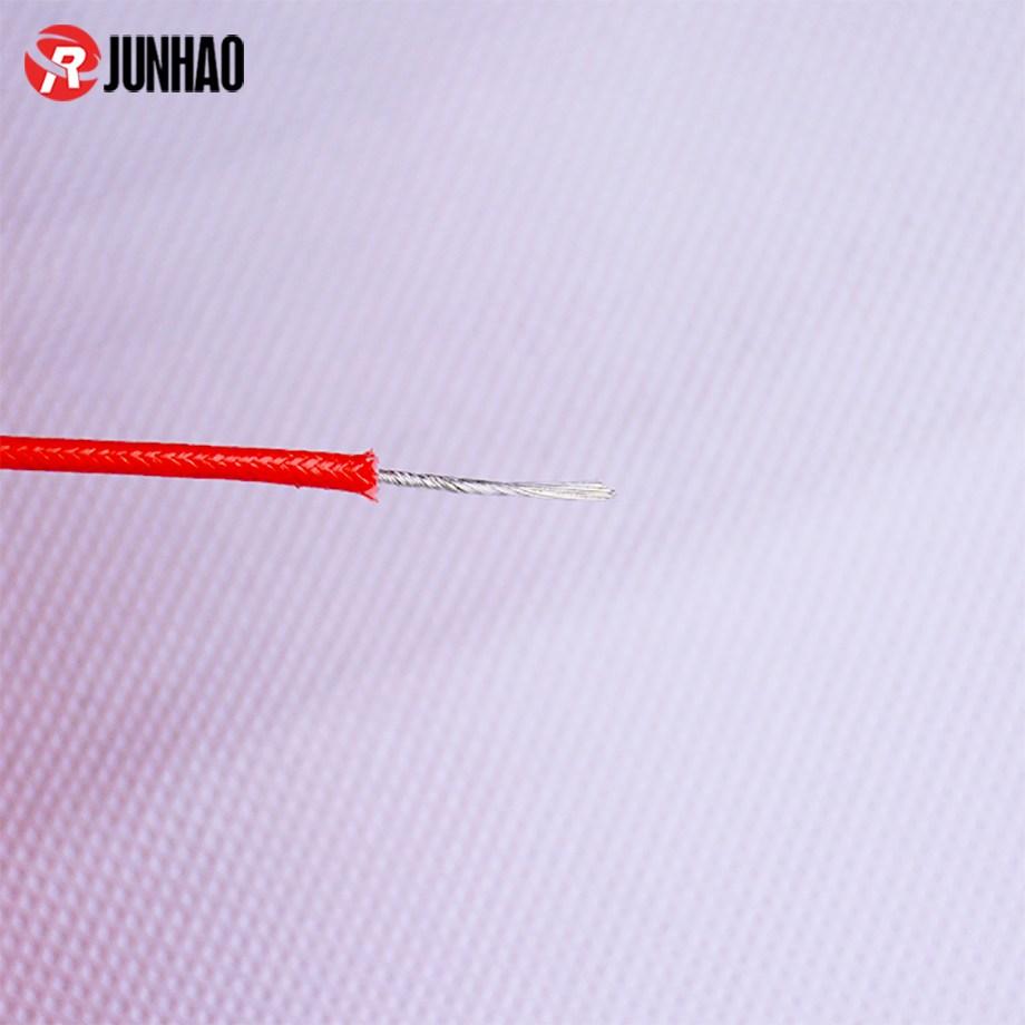 3122 18 AWG Silicone Rubber Braided Insulated Electric Wire 2