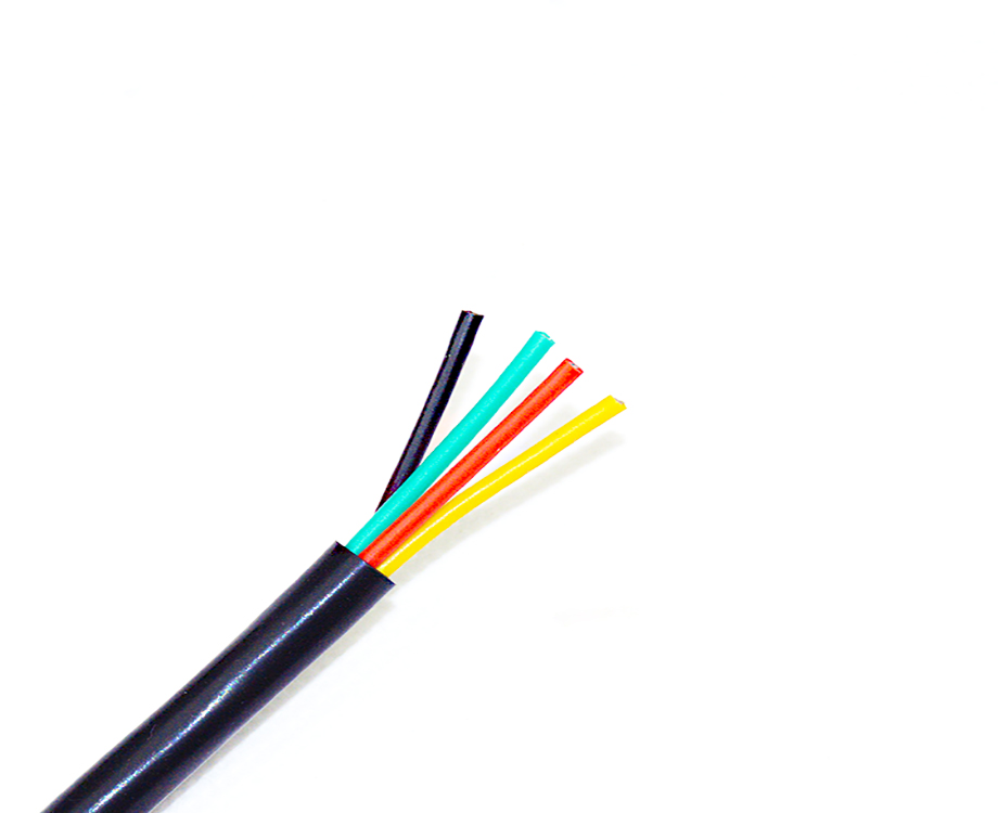 4 Core Silicone Insulation High Temp Wire 0.5mm2  1